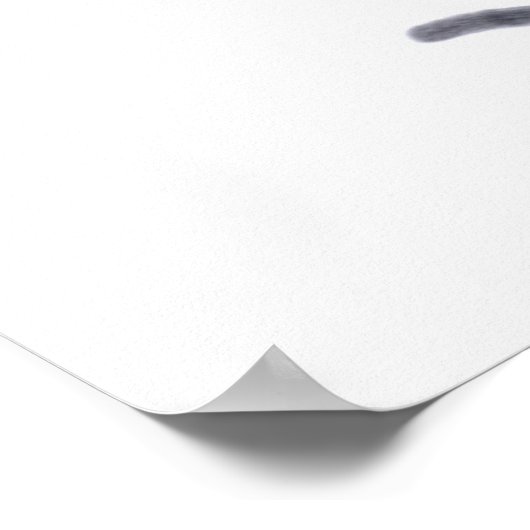 青ロシアの猫 ポスター (角)