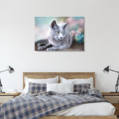 青ロシアの色 キャンバスプリント (インサイチュ (寝室))