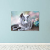 青ロシアの色 キャンバスプリント (インサイチュ (ウッドフロア))