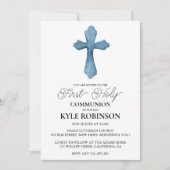 青一世招待状 招待状 (正面)