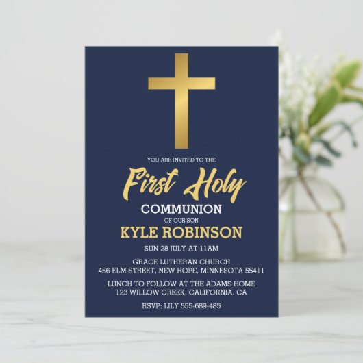 青一世招待状 招待状 (スタンド正面)