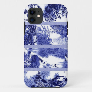 青中国の白磁 iPhone 11 ケース