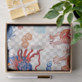 青中国の竜飛んでいる培地 薄葉紙 (ギフト)