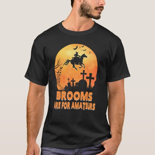 青二女の遊馬に乗る馬鹿女 Tシャツ (正面)
