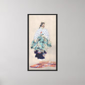 青井上遊能の段（1922年） キャンバスプリント (正面)