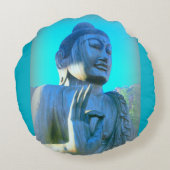 青仏 ラウンドクッション (裏面)