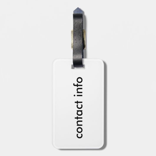 青仏 ラゲッジタグ (裏面縦)