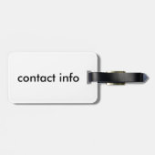 青仏 ラゲッジタグ (裏面横)