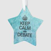 青保い質感とディベート オーナメント (正面)