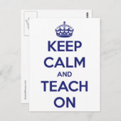 青保と白のポストカード ポストカード (正面/裏面)