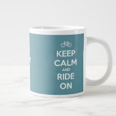 青保に乗る ジャンボコーヒーマグカップ (右)