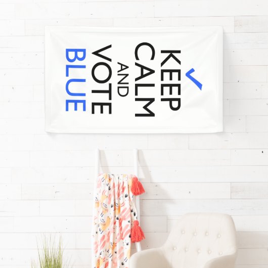 青保旗の穏やかさ 横断幕 (インサイチュ)