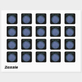 青保護円の森のアート スクエアシール (シート)