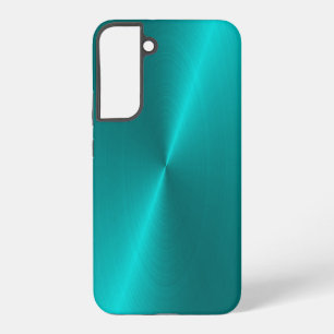 青光沢フェイク金属サムスン銀河系ケース SAMSUNG GALAXY S22+ケース