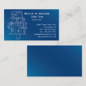 青写真の名刺 名刺 (正面/裏面)