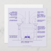 青写真クリスマスカード シーズンカード (正面/裏面)