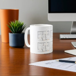 青写真企業の付きマグカップ ツートーンマグカップ