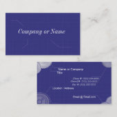 青写真/エンジニアリング 名刺 (正面/裏面)