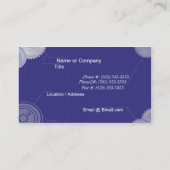 青写真/エンジニアリング 名刺 (裏面)