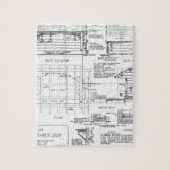 青写真 ジグソーパズル (縦)