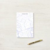 青写真 ポストイット (デスク上)