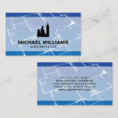 青写真 | 建築建物 名刺 (正面/裏面)