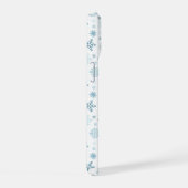 青冬違うの雪片 iPhone 15ケース (右側面)