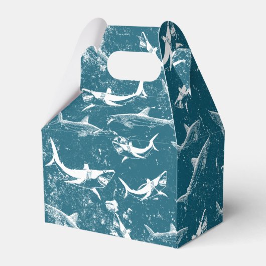 青動揺してサメ柄 フェイバーボックス (裏面サイド)