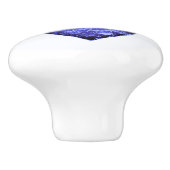 青動揺してハートポープリントセラミックノブ セラミックノブ (側面)