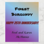 青勾配飲食品ラベルセット ワインラベル (シングルラベル)