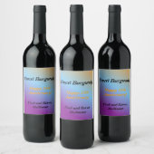 青勾配飲食品ラベルセット ワインラベル (ボトル)