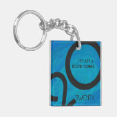 青十年の誕生日 キーホルダー (正面左)