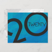 青十年の誕生日 ポストカード (正面/裏面)