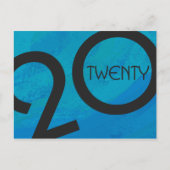 青十年の誕生日 ポストカード (正面)