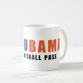 青及びオレンジコーヒー・マグ コーヒーマグカップ (正面右)