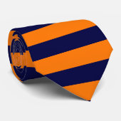 青及びオレンジ横は縞で飾ります ネクタイ (ロール)