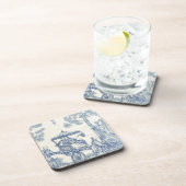 青及び白いのToile コースター (右側)