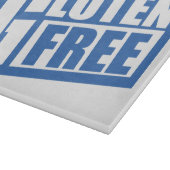 青及び白いグルテンの自由なまな板 カッティングボード (角)