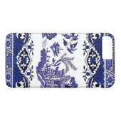 青及び白い中国の青いヤナギのデザイン Case-Mate iPhoneケース (裏面(横))