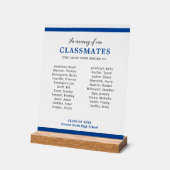 青同級生の記憶の中の懇親会記念 アクリルサイン (傾斜)