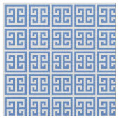 青名門私立校風のと白のカスタム鍵 ファブリック (クローズアップ)