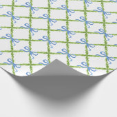 青名門私立校風の弓のガーデントレリス ラッピングペーパー (角)