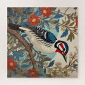 青唐辛子の自然インスパイア鳥 ジグソーパズル (横)