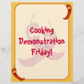 青唐辛子 チラシ (正面)