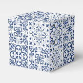 青地中海のの結婚タイル フェイバーボックス (正面サイド)