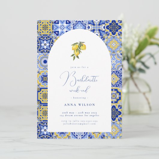 青地中海のバチェロレッテ 招待状 (スタンド正面)
