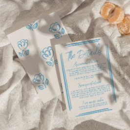 青地中海の手引き結婚詳細 エンクロージャーカード