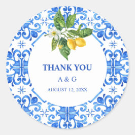 青地中海の瓦とレ結婚モン ラウンドシール