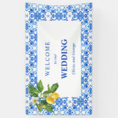 青地中海の瓦とレ結婚モン 横断幕 (縦)