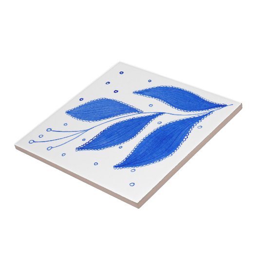 青地中海の色 タイル (側面)